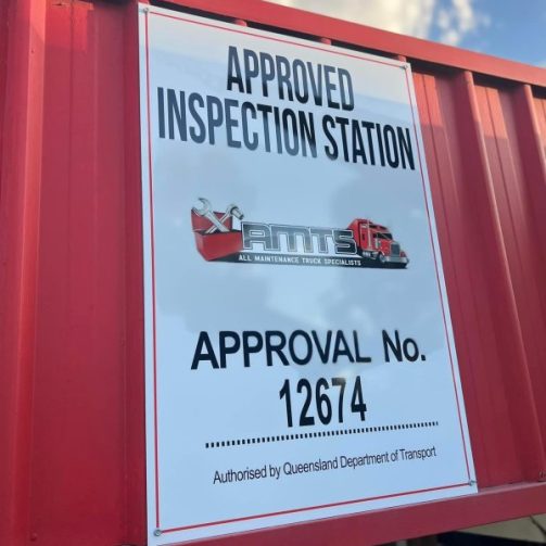 Accredited Inspection Station All Maintenance Truck Specialists   1 Inspection 503x503 